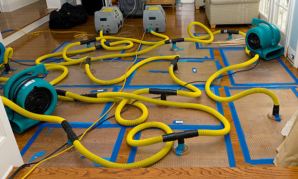 Professional Burst Pipe Water Damage technician working in Bedford Hills, NY